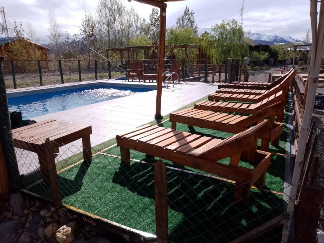 Aires Del Montura Villa Uspallata Exteriör bild